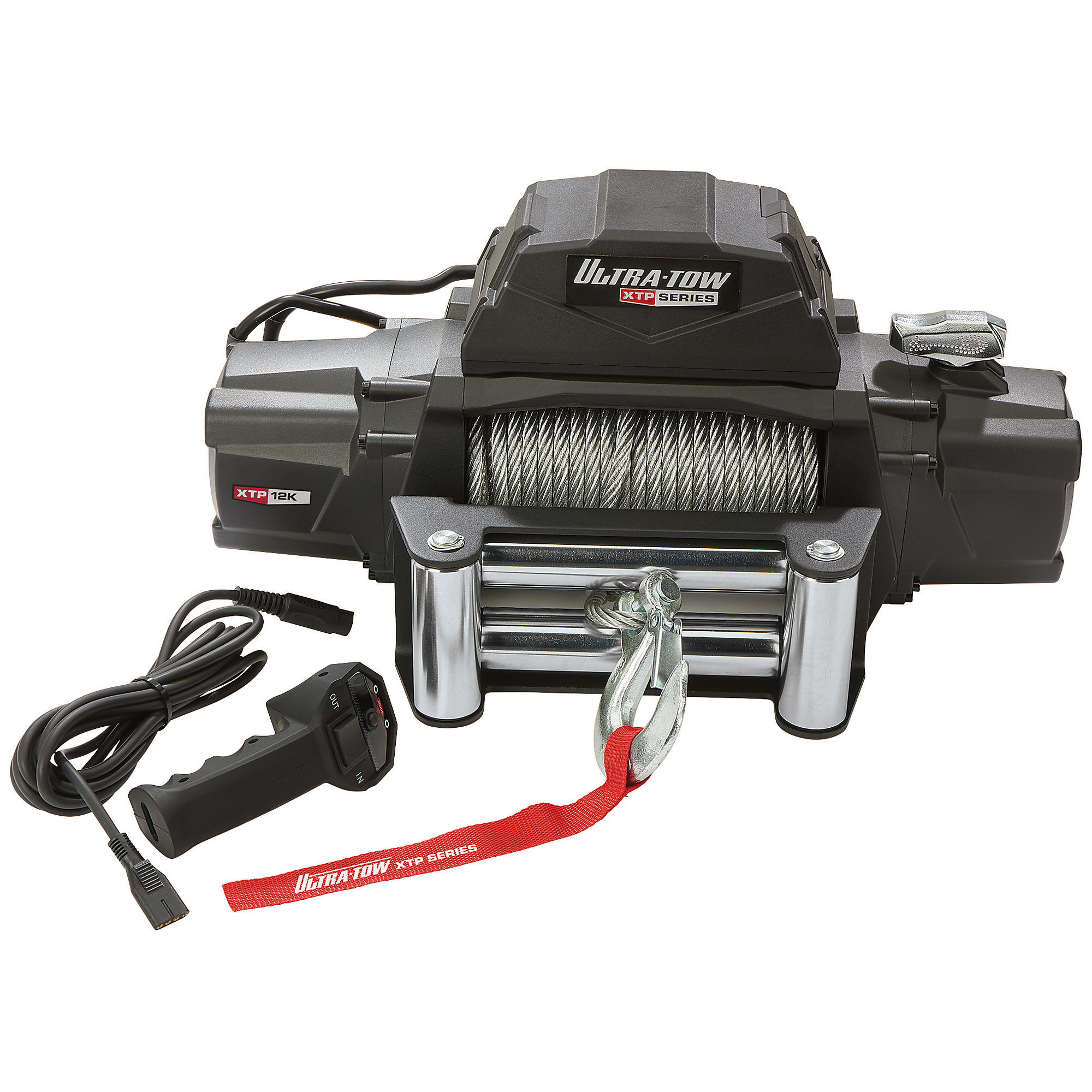 Ultra-Tow XTP 12 Volt Off-Road Vehicle Winch, 12,000-Lb. Capacity, 12 Volt DC, 390 Max. Amps
